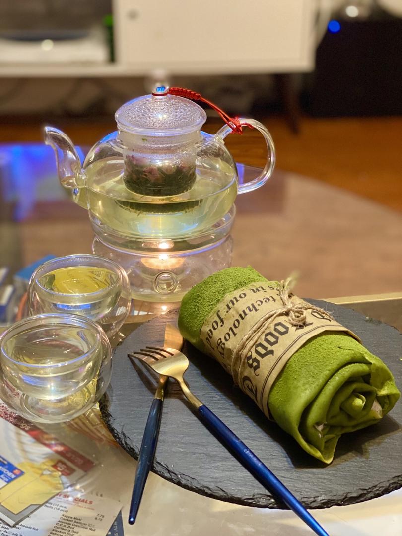 【抹茶毛巾卷】