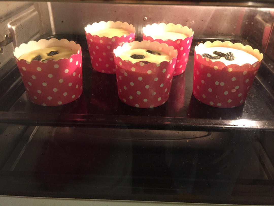 棉花纸杯蛋糕
