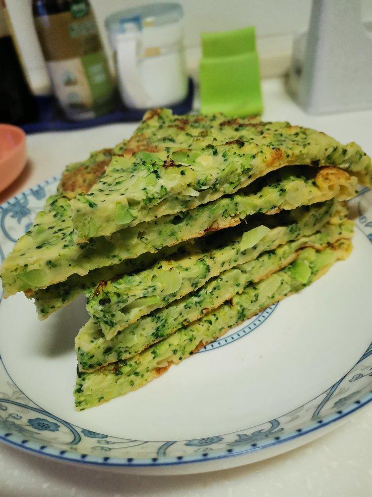 【快手早餐-西兰花饼】简单好做又好吃