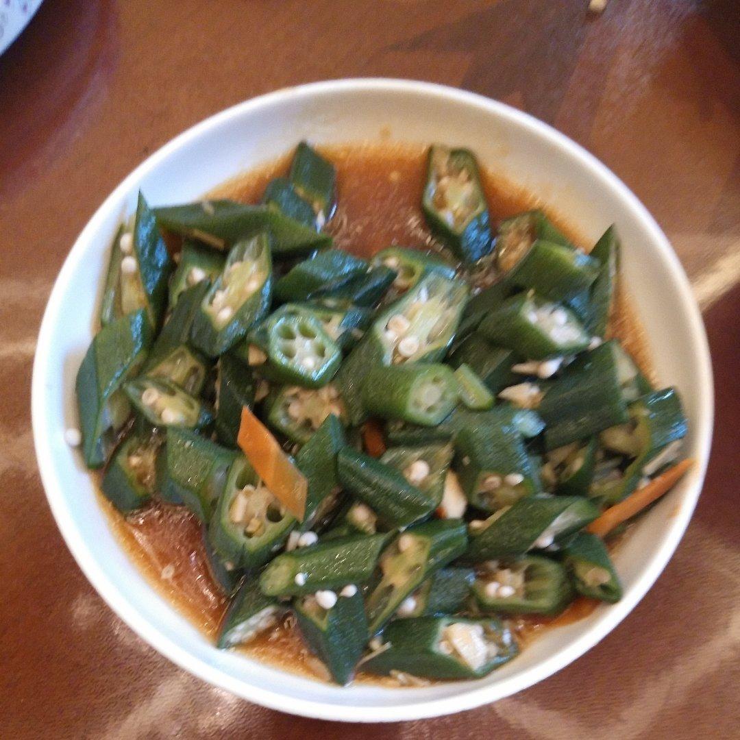 蚝油秋葵