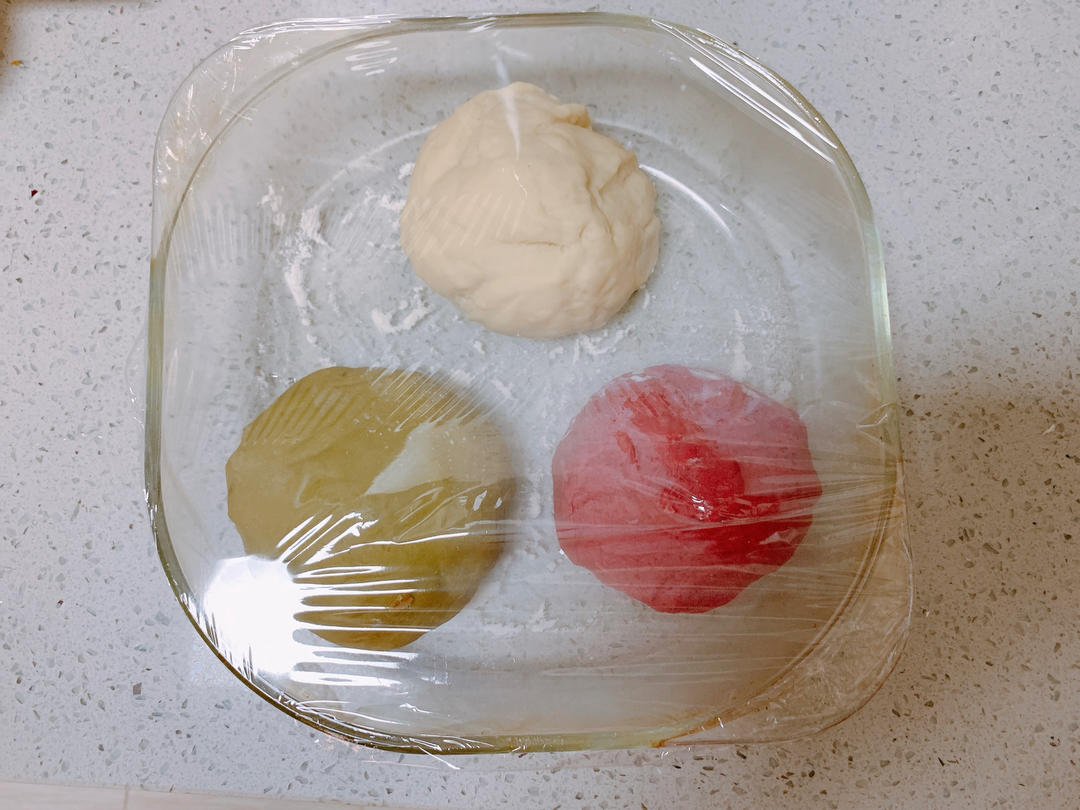 彩色馒头这样做‼️不变色‼️天然材料超安心