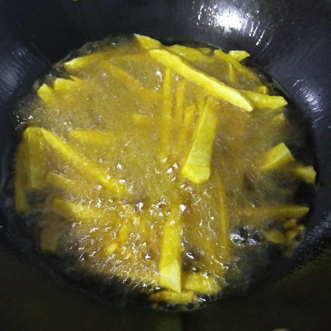 自制薯片，绿色无添加剂，健康美味