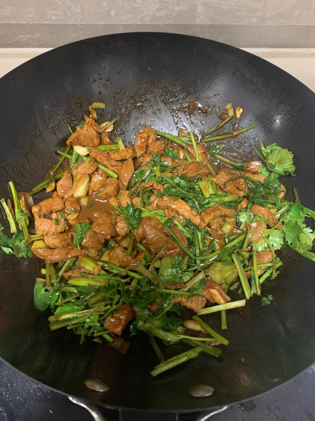 香菜牛肉