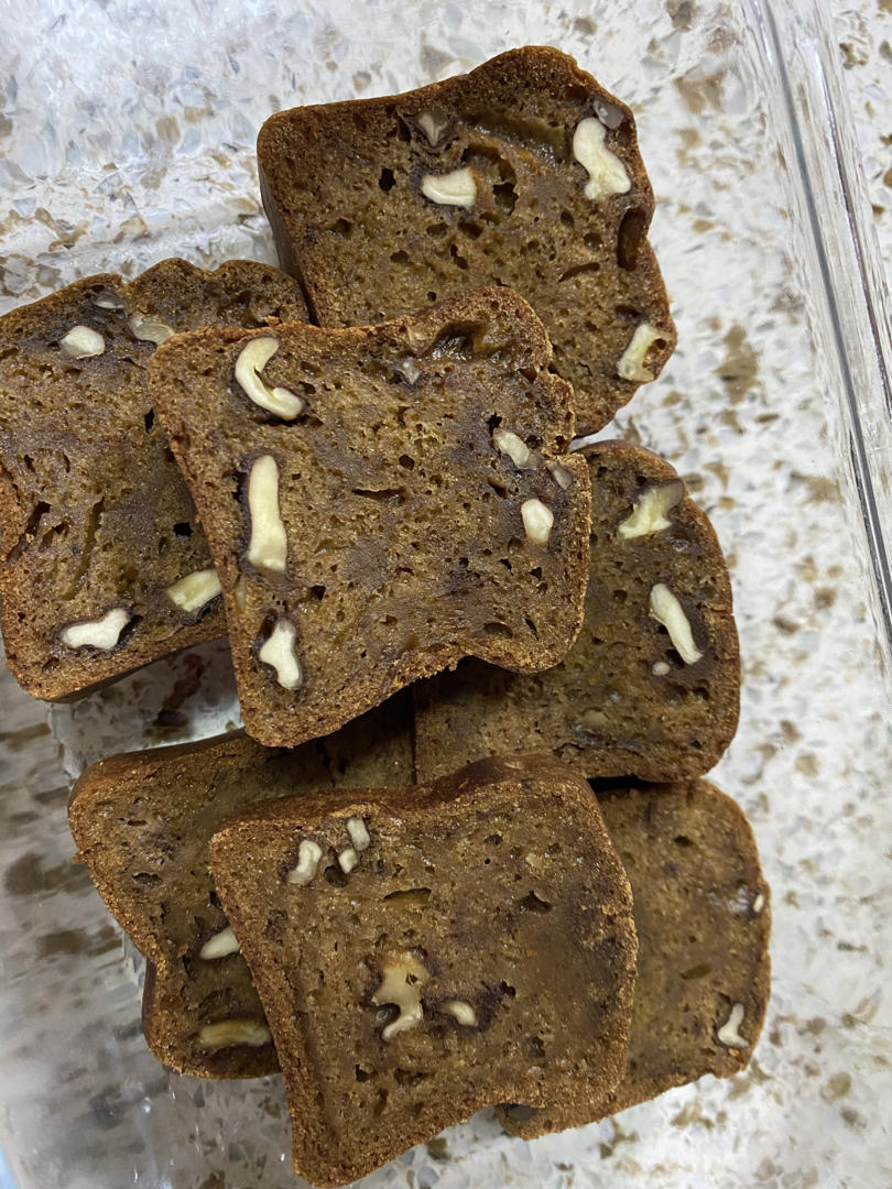 星巴克香蕉核桃蛋糕（Banana loaf）
