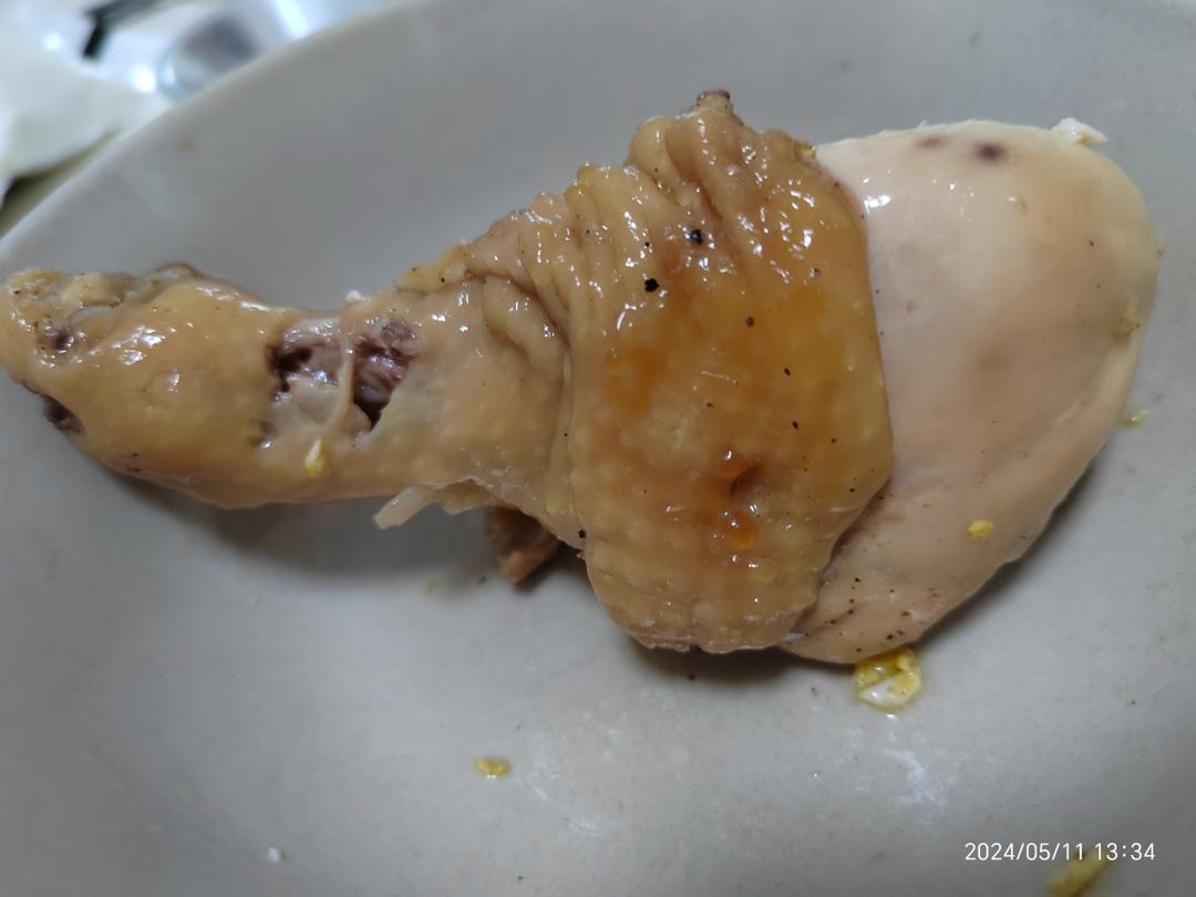 椒盐蒸鸡腿