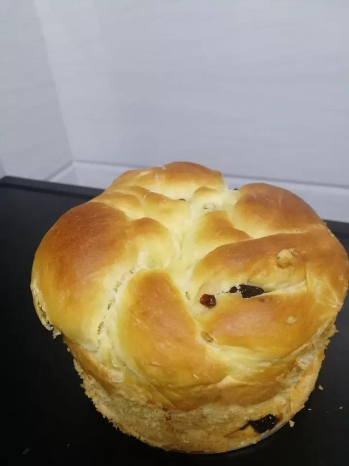 紫薯手撕面包（无需揉出膜）