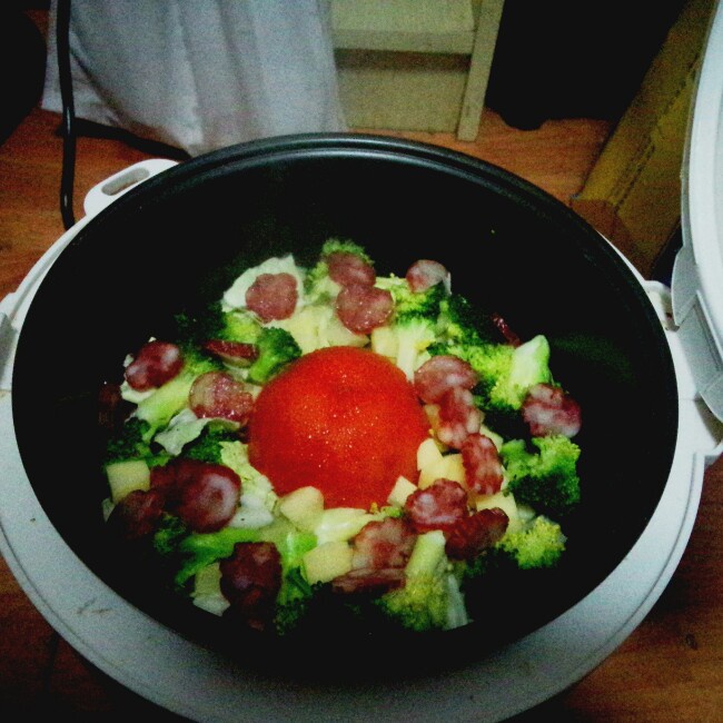 就是任性整个番茄饭豪华版