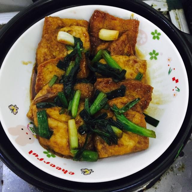 蚝油嫩豆腐