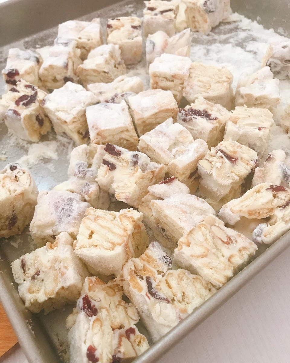 风靡吃货圈的雪花酥