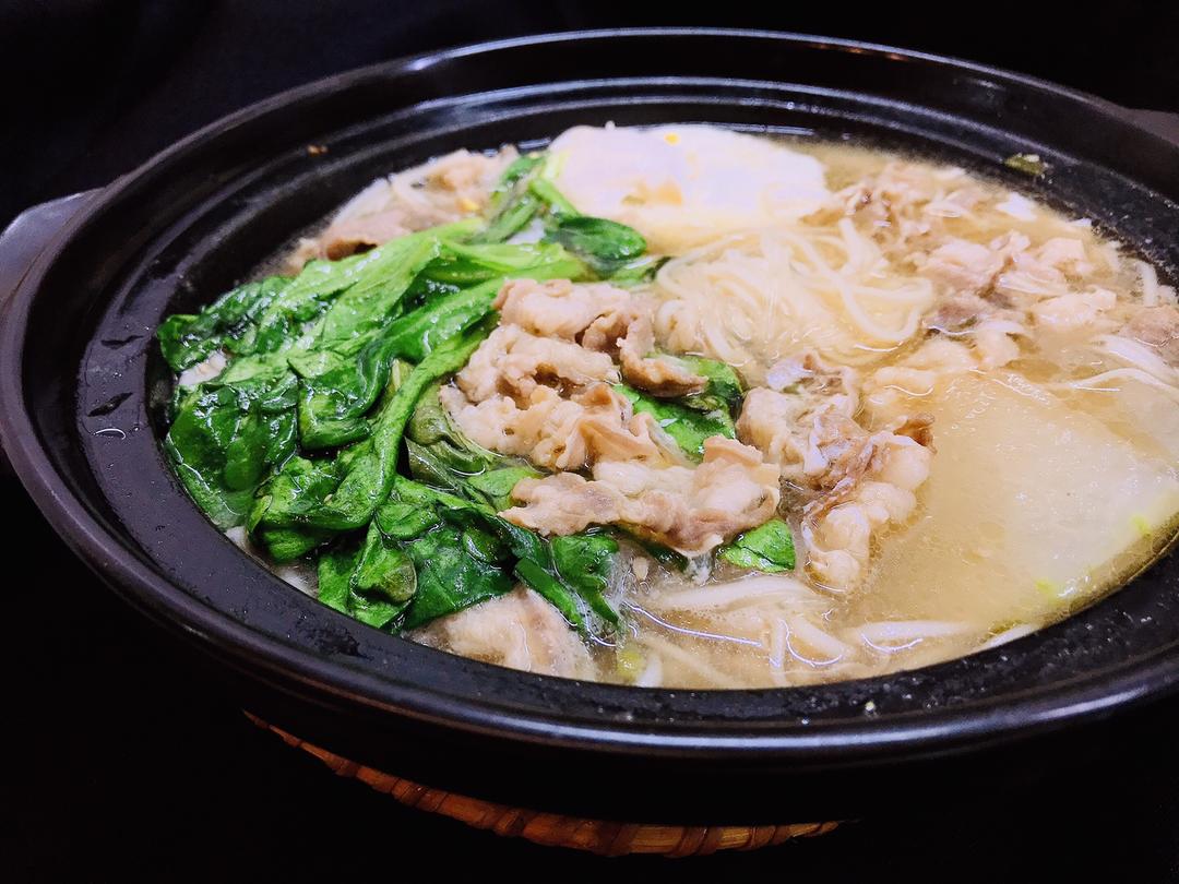 【快手菜】羊肉汤面的做法