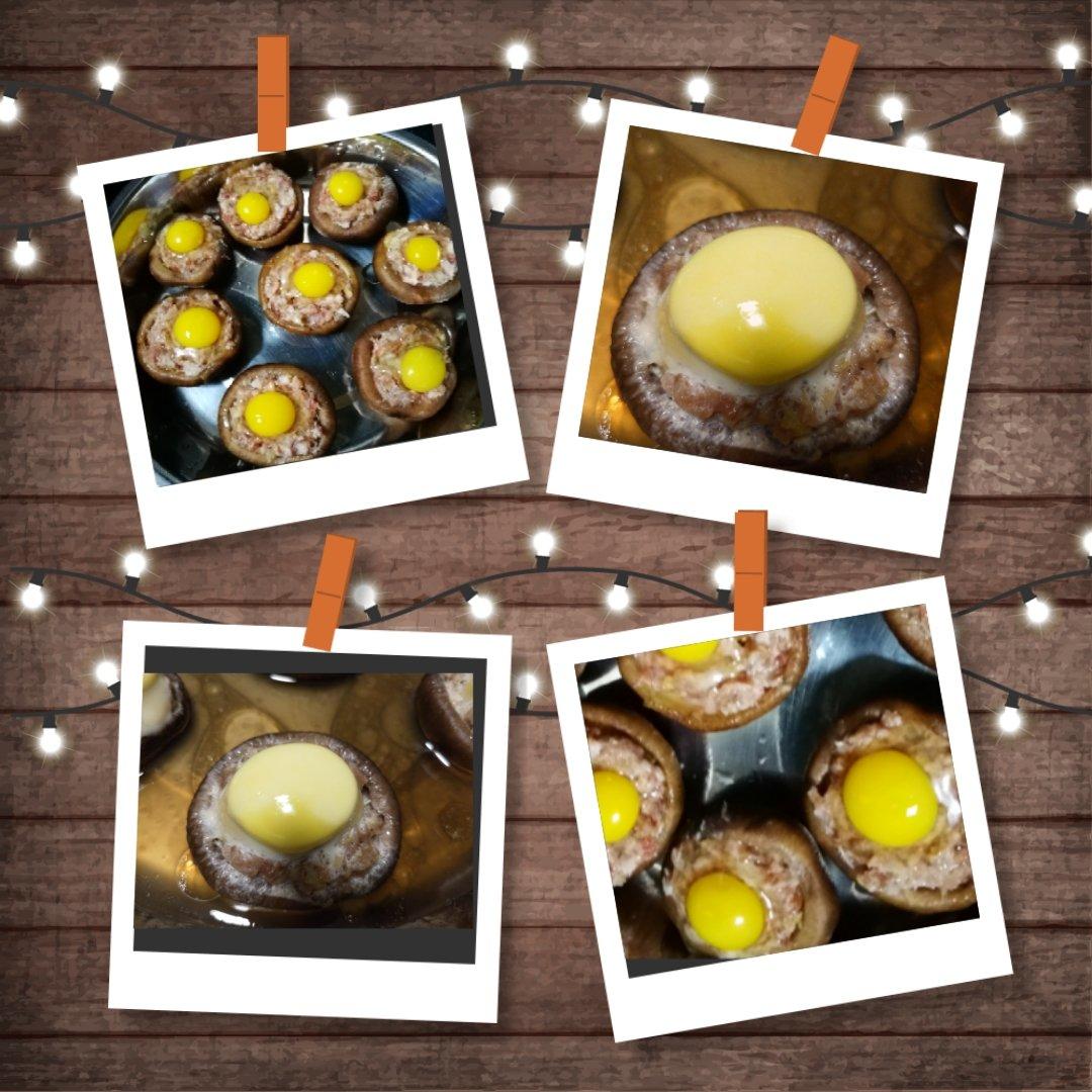 香菇肉末蒸鹌鹑蛋