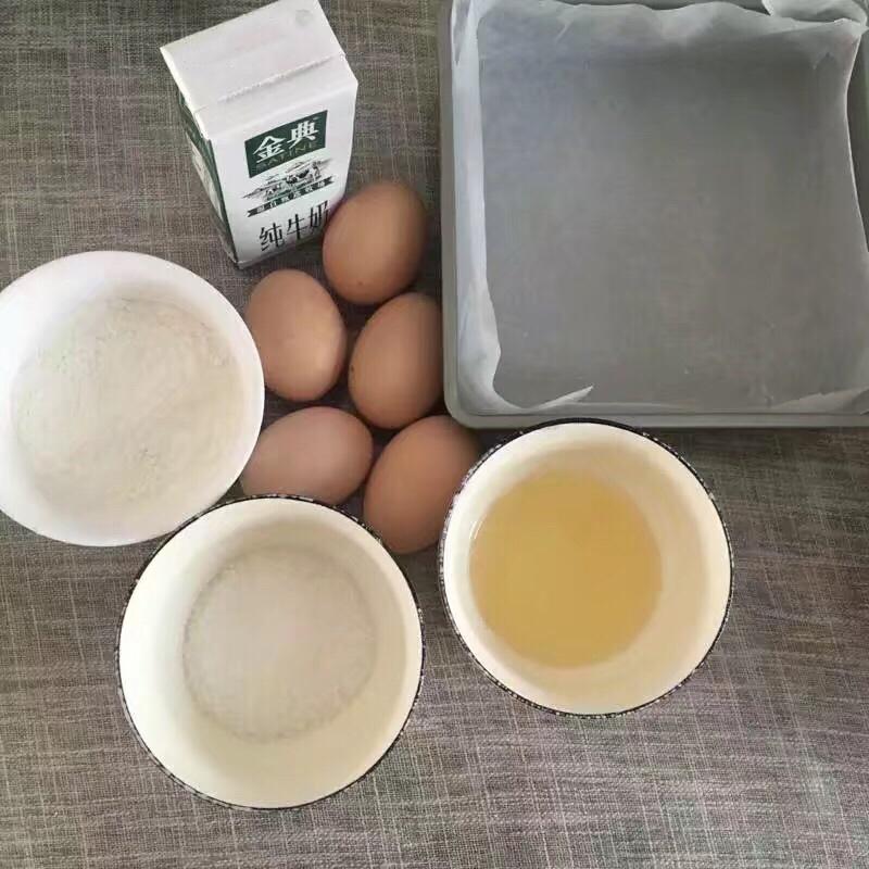 纯奶手撕吐司的做法 步骤1