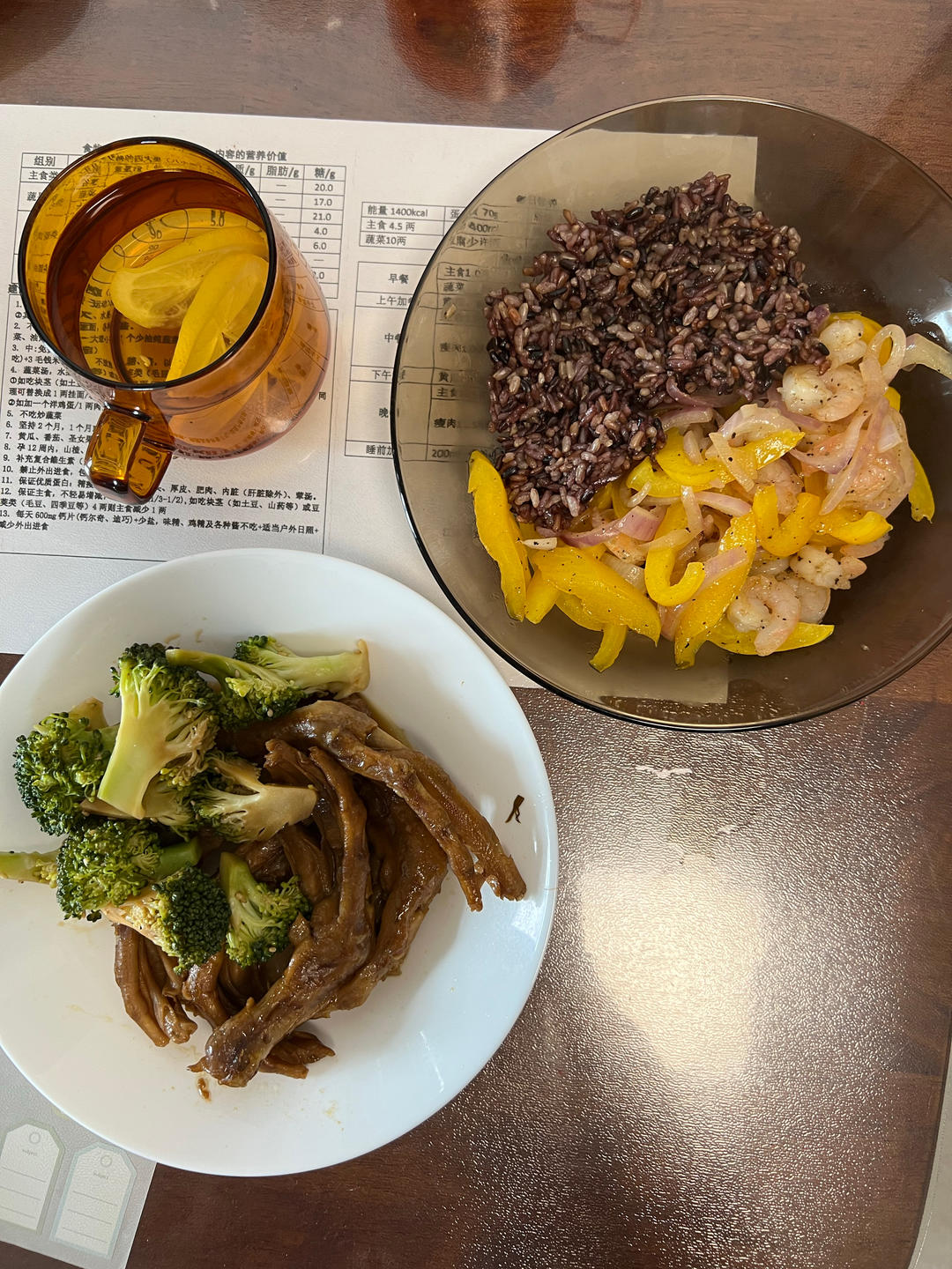 减脂餐记录
