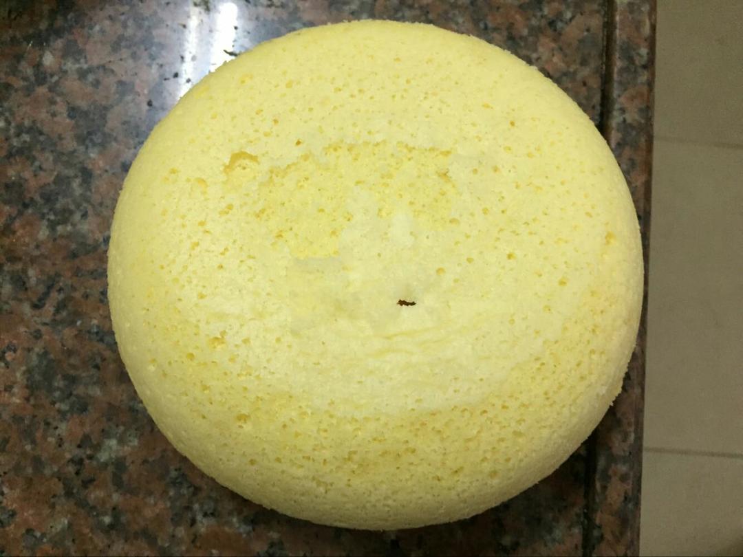 全蛋打发海绵蛋糕(六寸)