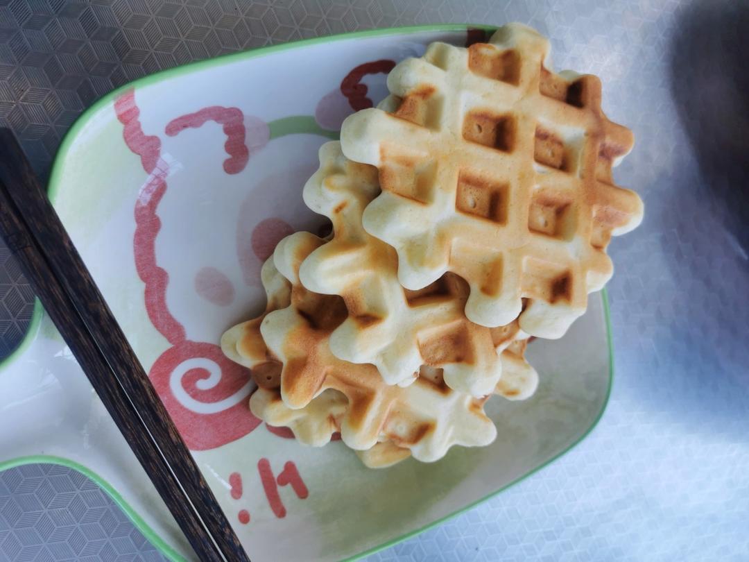 无泡打粉华夫饼(早餐机版)