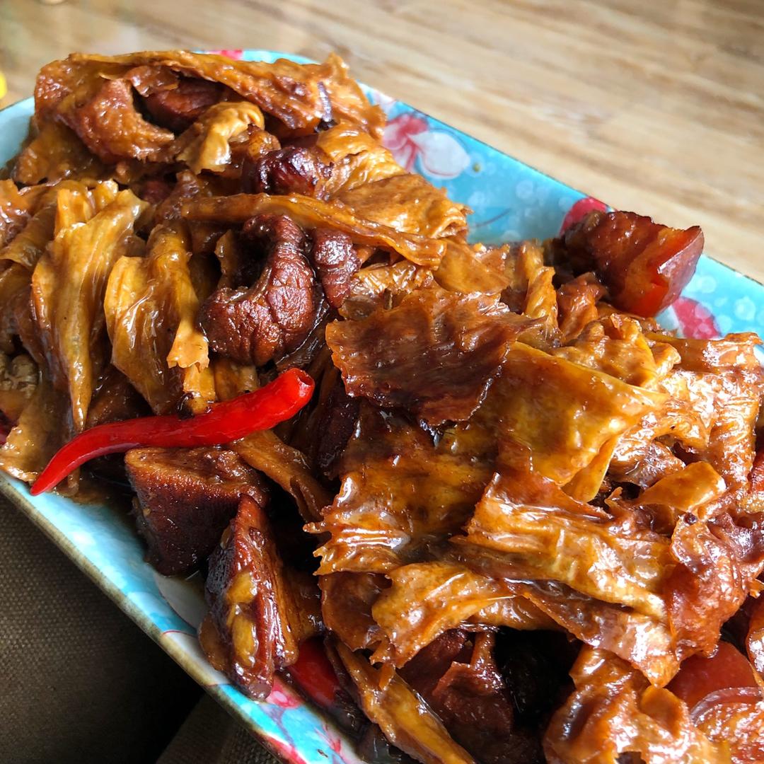 腐竹烧肉