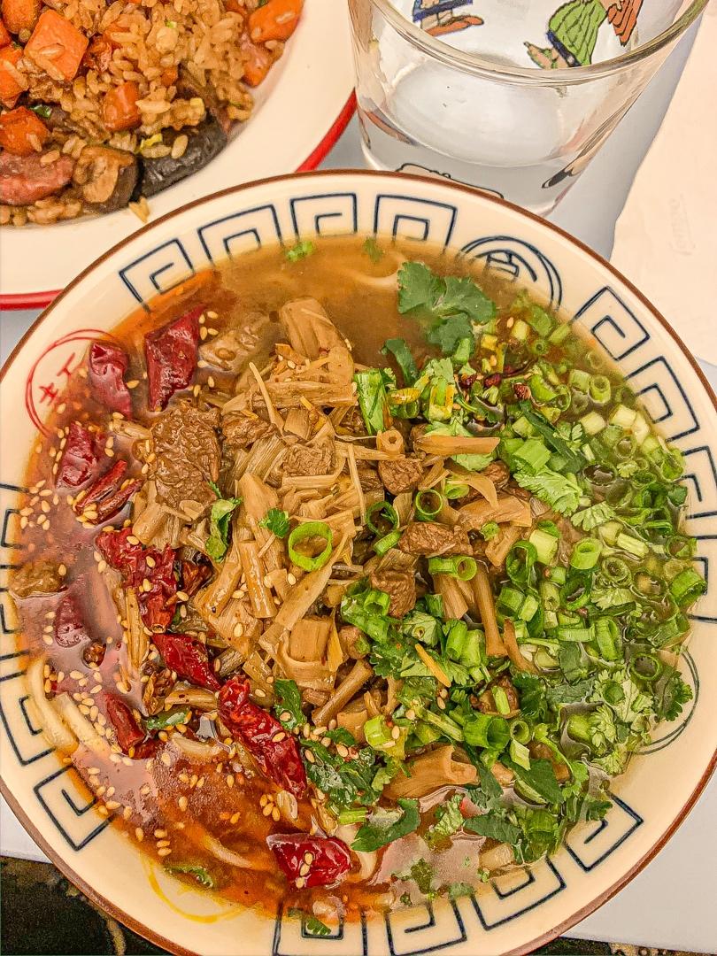 黄花牛肉面