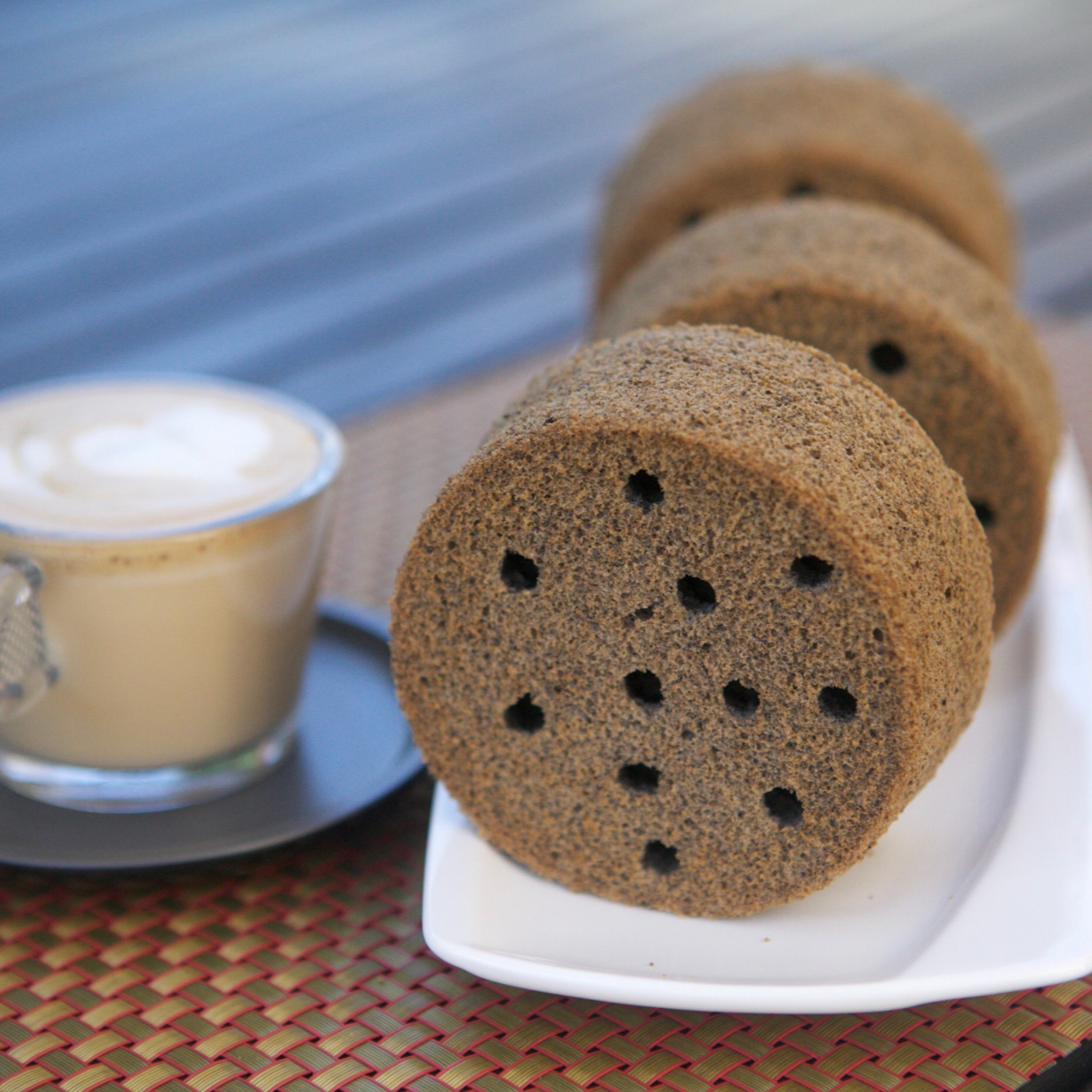 香喷喷的芝麻奥利奥煤球戚风