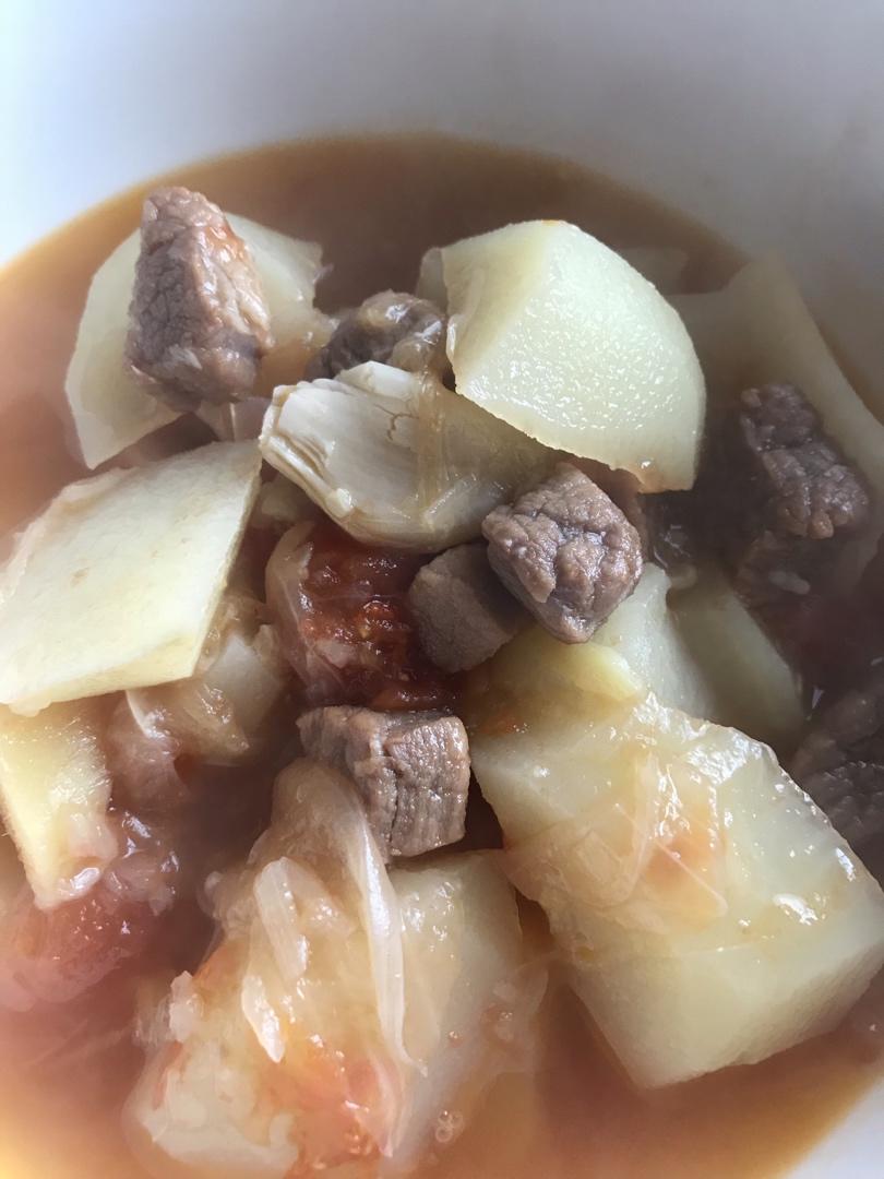 番茄土豆炖牛腩（高压锅版）