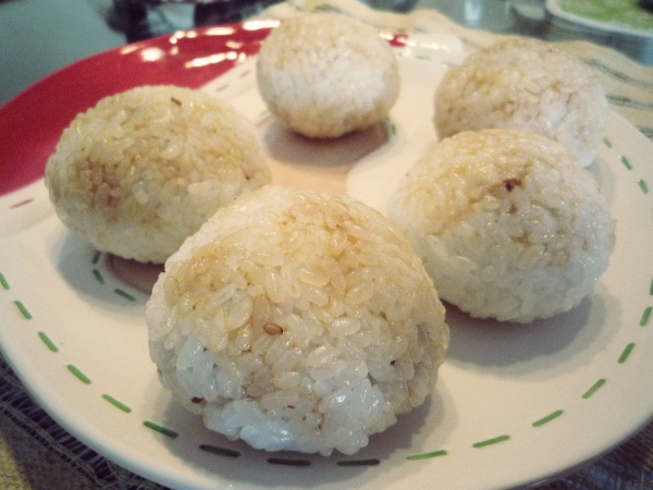 烤饭团