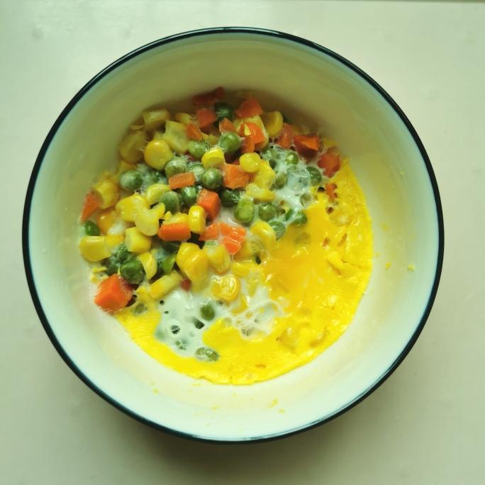 2分钟微波炉芙蓉蛋的做法