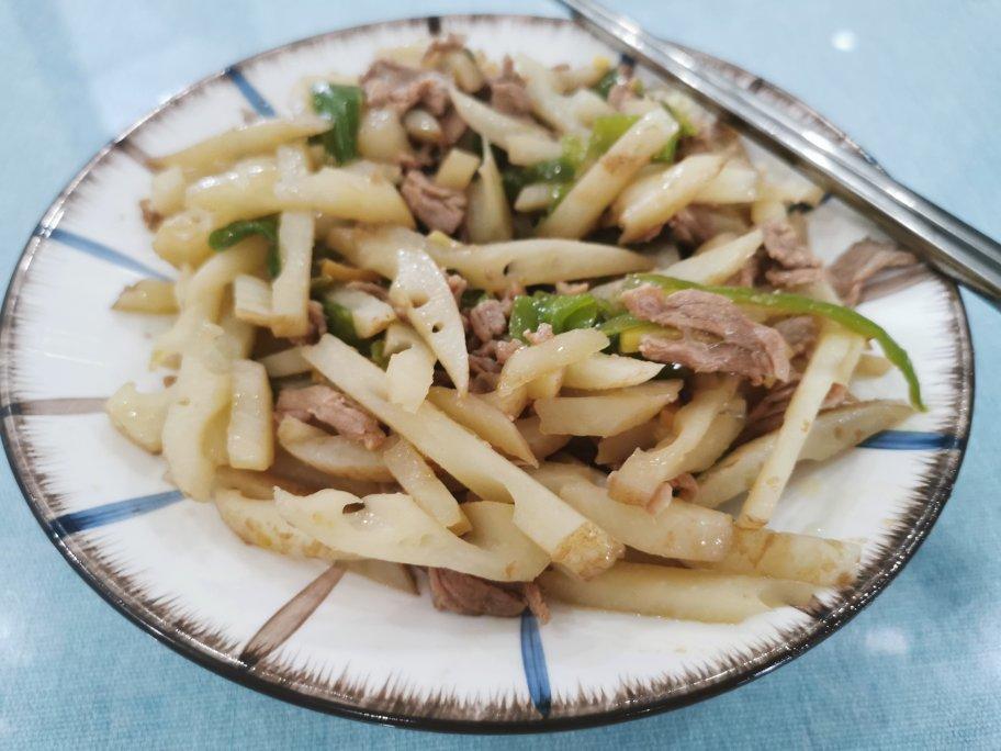 清炒藕条