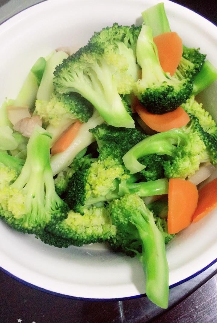 小燕子_oan0做的清炒西兰花