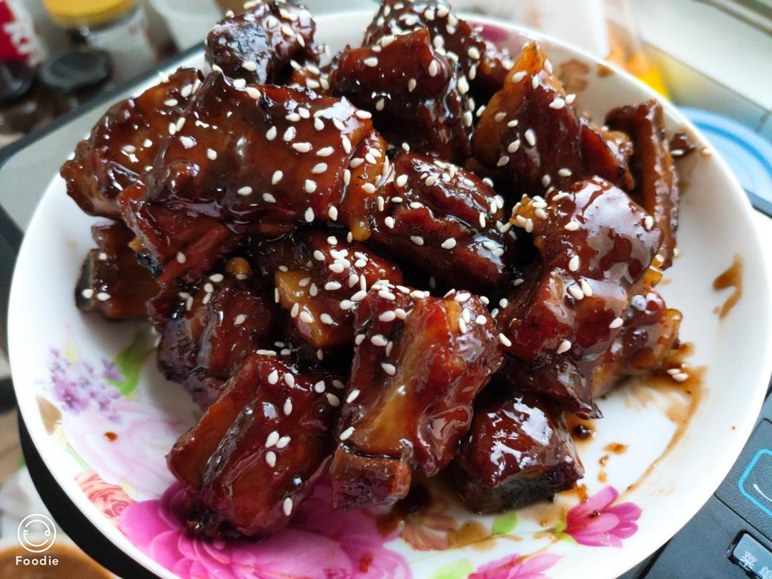 糖醋排骨/糖醋小排（不放油）（12345口诀做出正宗上海本帮）