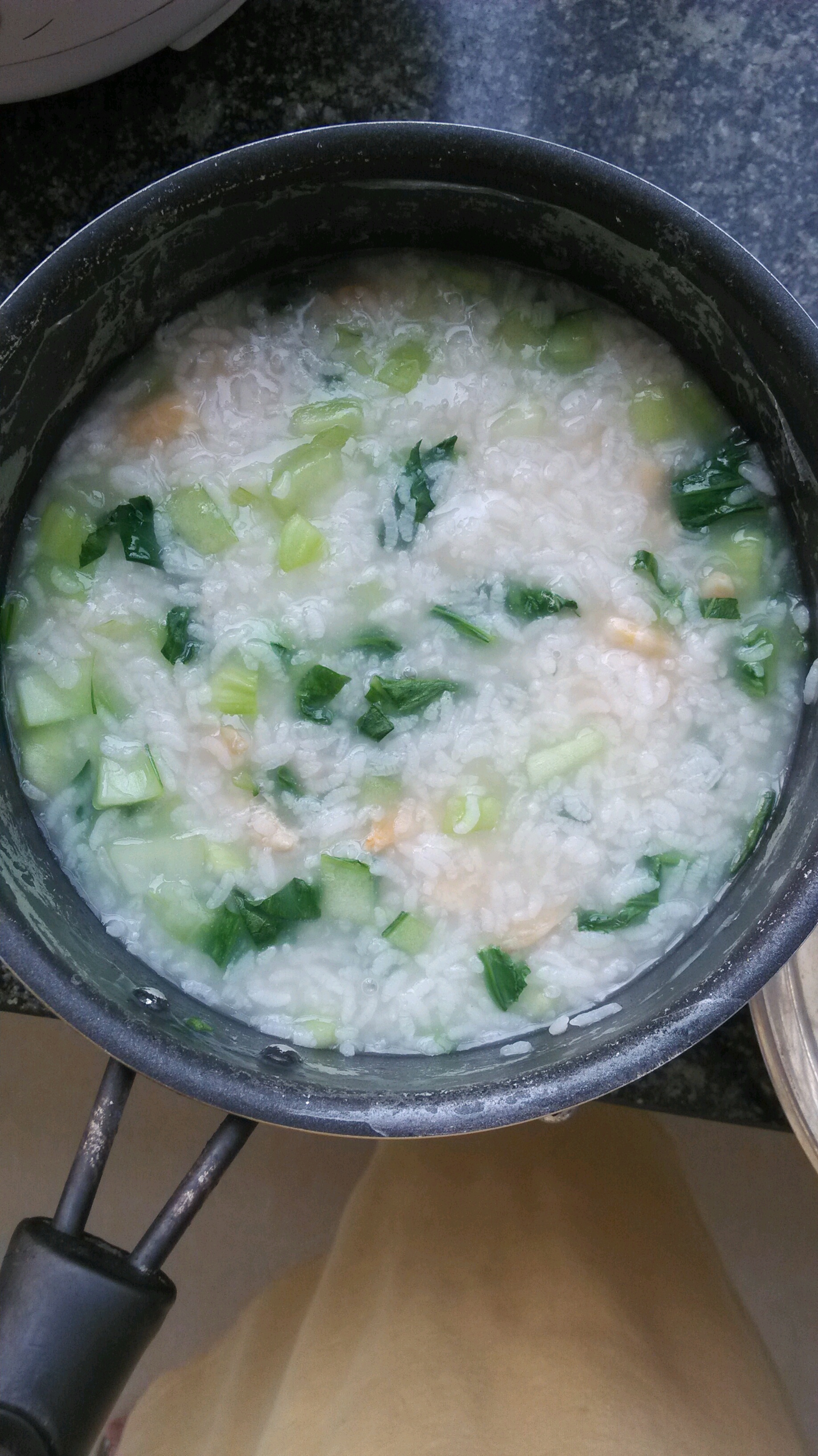虾米青菜粥