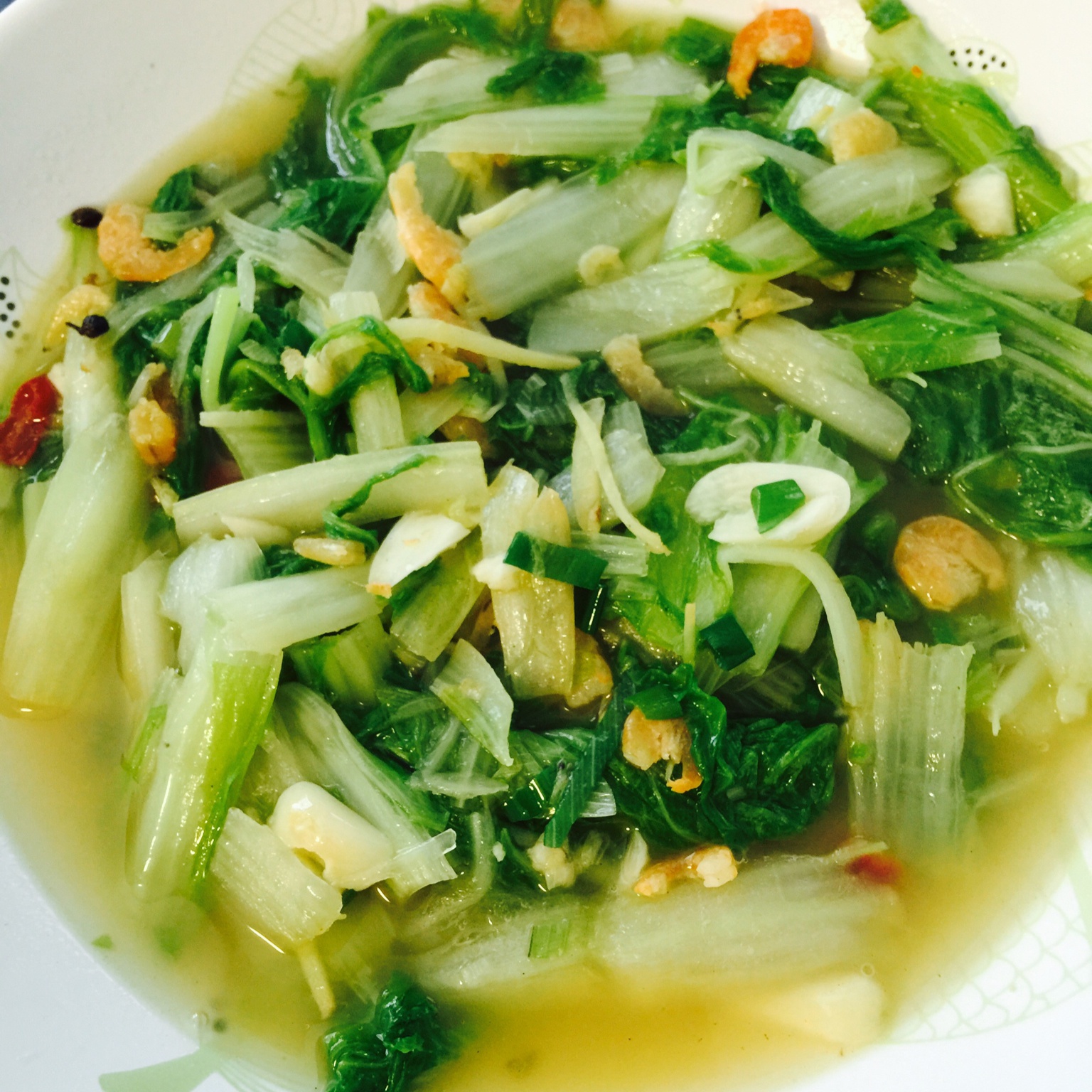 虾米白菜