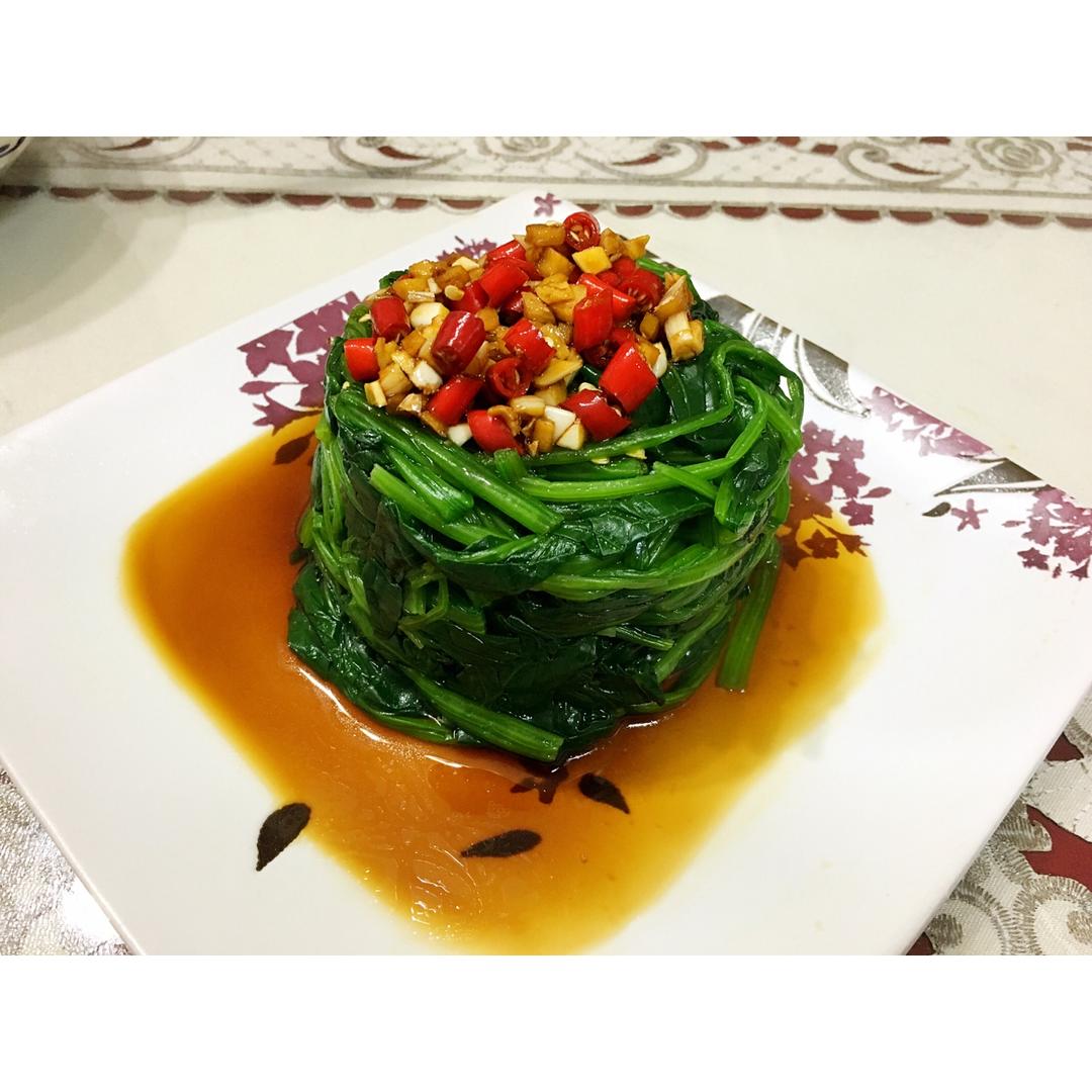 lokomi711做的姜汁菠菜