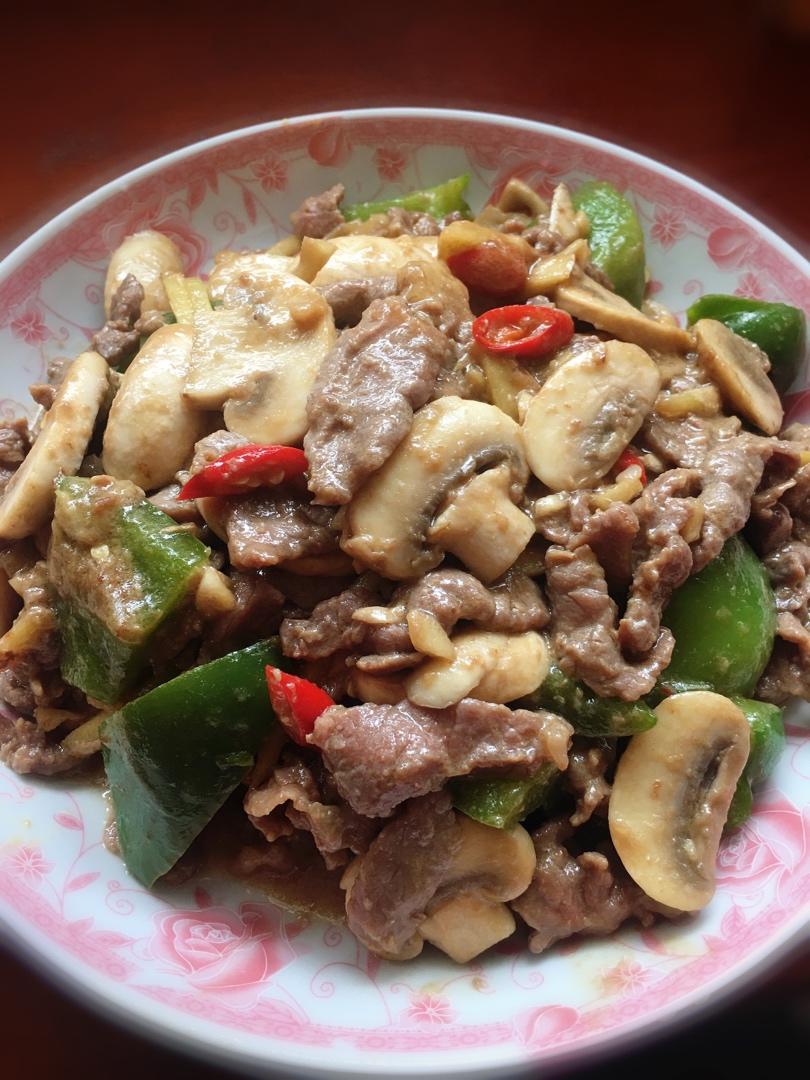 青椒炒牛肉