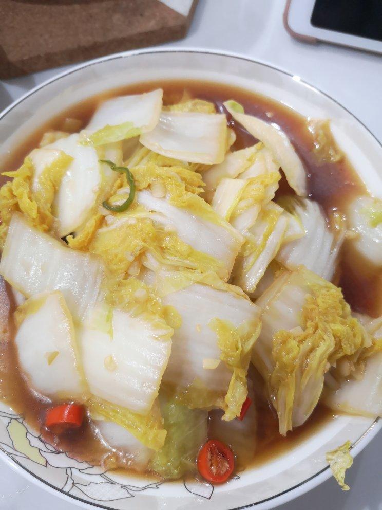 5分钟快手菜❗️巨下饭的酸辣娃娃菜，酸辣开胃❗️