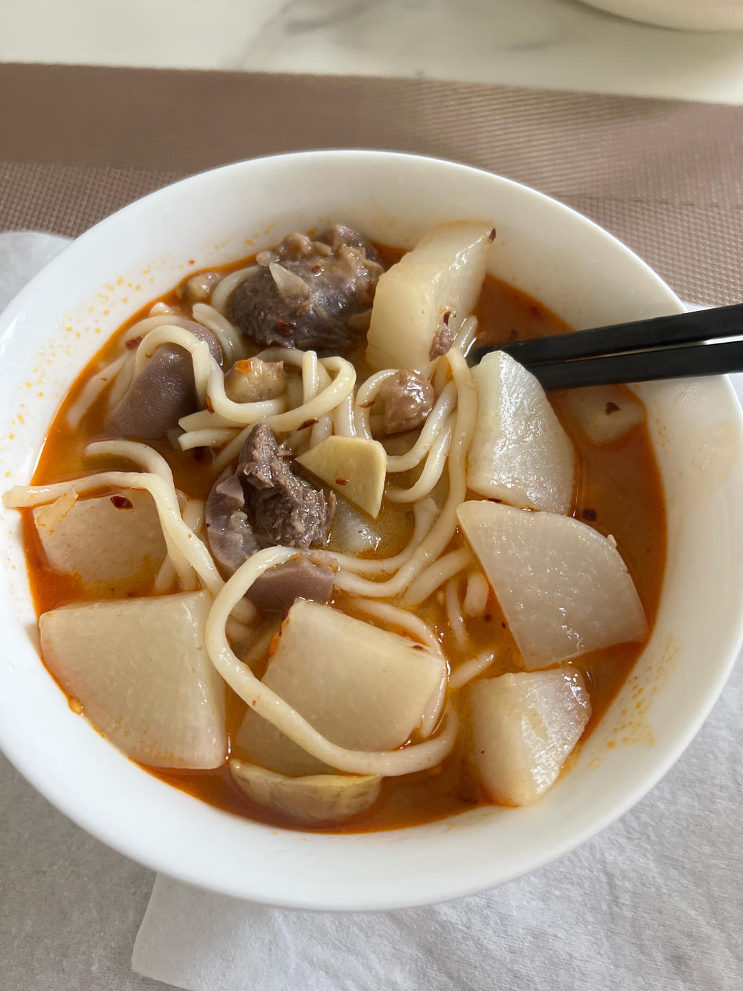 传统羊肉汤/羊汤面