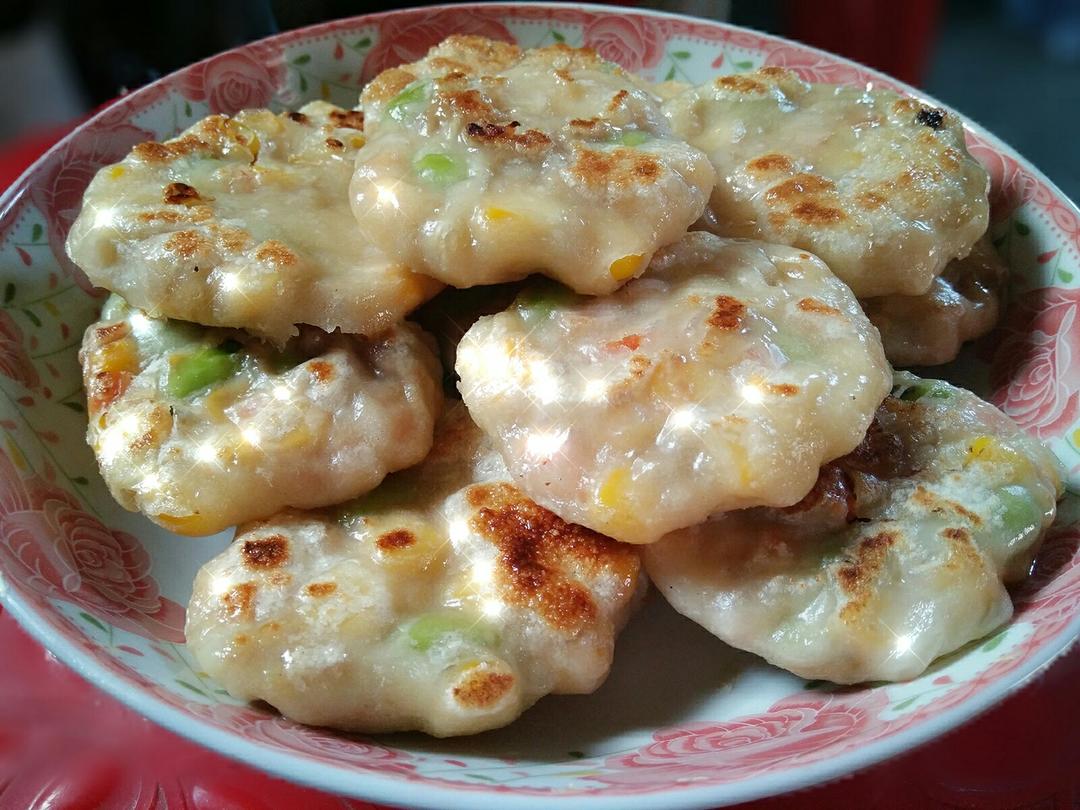 香煎玉米饼的做法