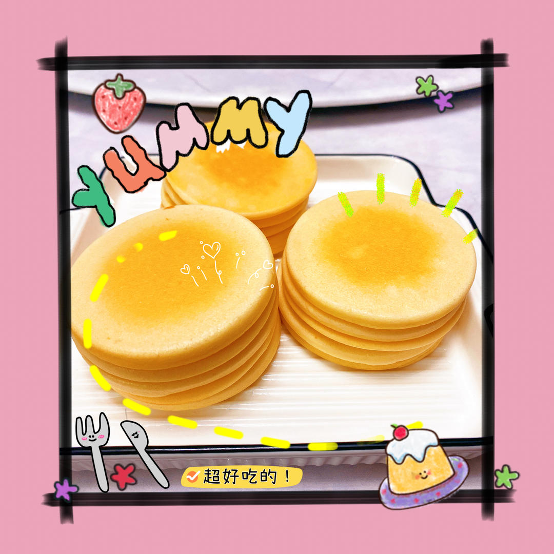 快手松饼（早餐吃它准没错~）