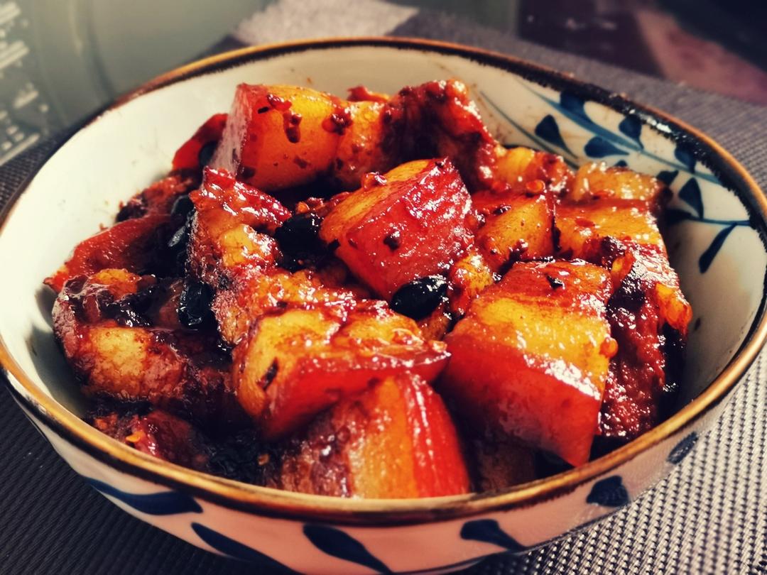 小红鼠666做的家常红烧肉