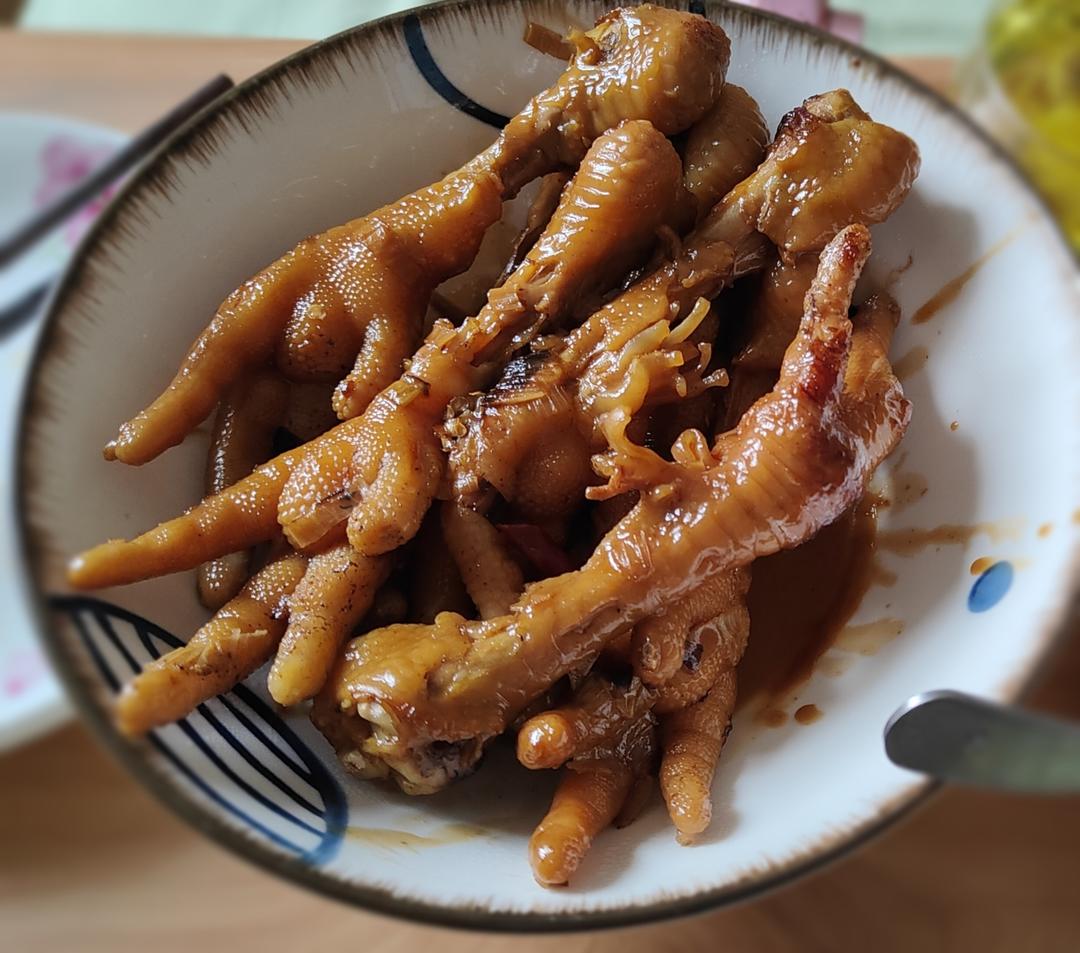 家常酱鸡爪