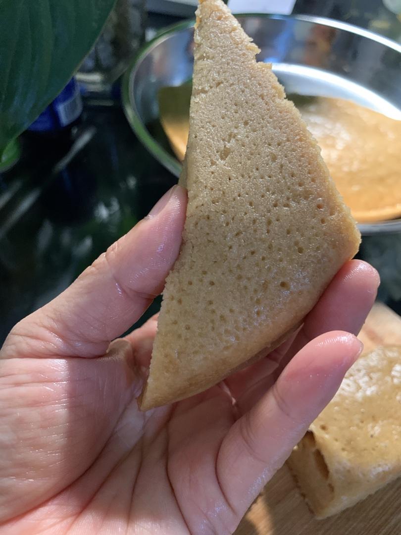 马拉糕，软糯弹韧，香甜细腻，和一般发糕不一样