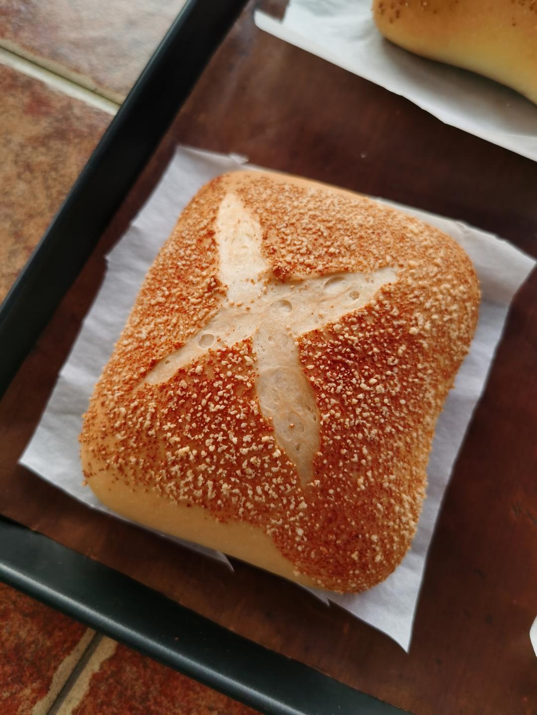 芝士熏鸡面包（万用方子）