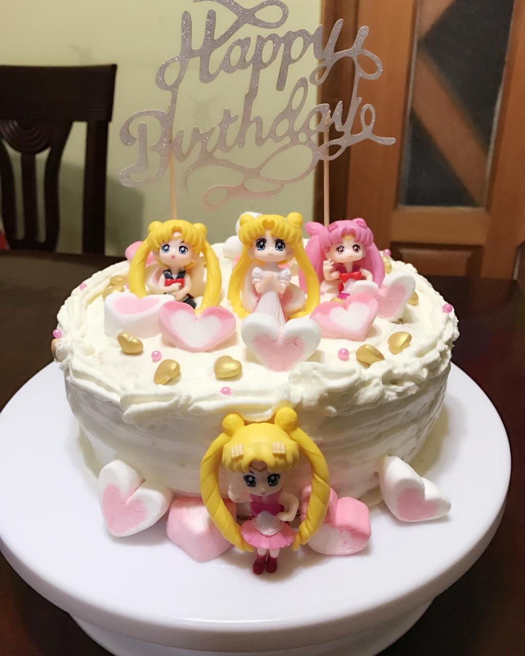 【零失败】不会裱花没关系的水果裸蛋糕 芒果裸蛋糕 完美戚风胚