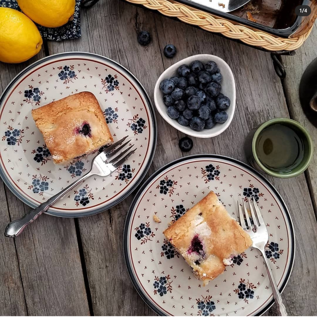 白脱奶蓝莓早餐蛋糕Buttermilk Blueberry Breakfast Cake