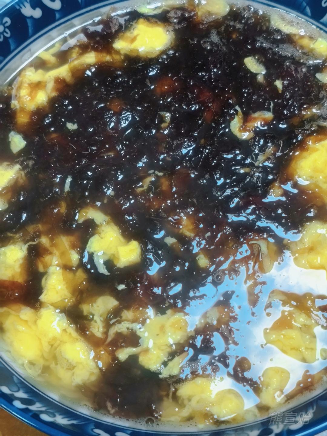 最鲜美好喝的「紫菜蛋花汤」