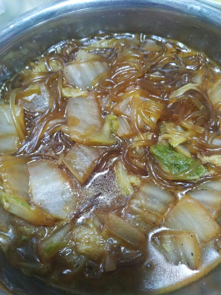 西珍文涵小乖乖做的白菜炖粉条