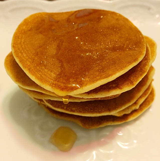 何小烦做的香蕉牛奶小煎饼