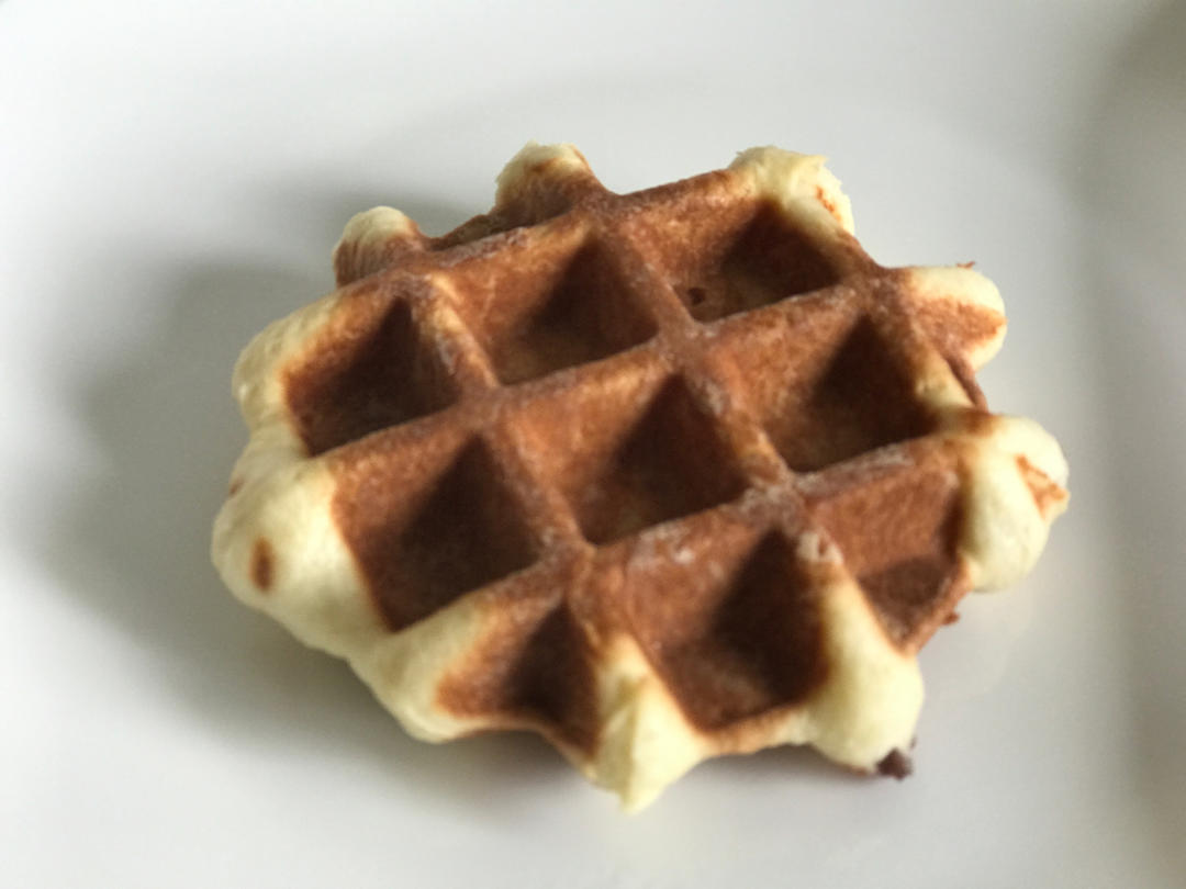 豆沙华夫
