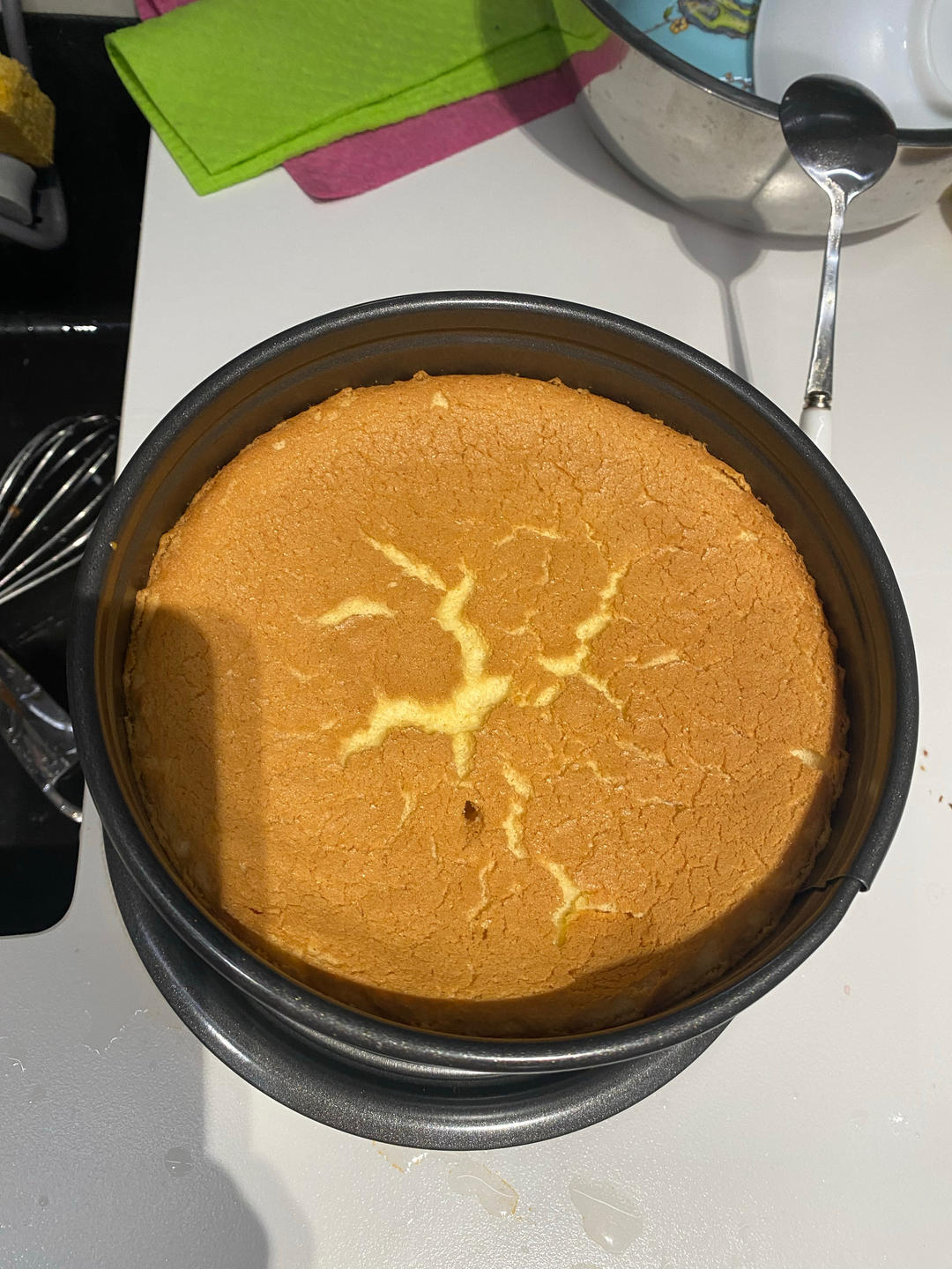 超柔软6寸戚风蛋糕(附8寸配方)零失败 超详细‼️含操作视频