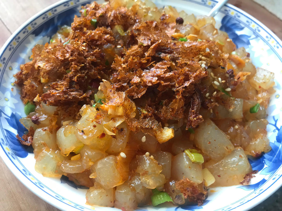 炒凉粉