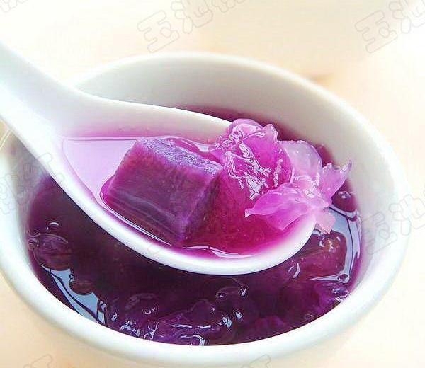 紫薯银耳汤