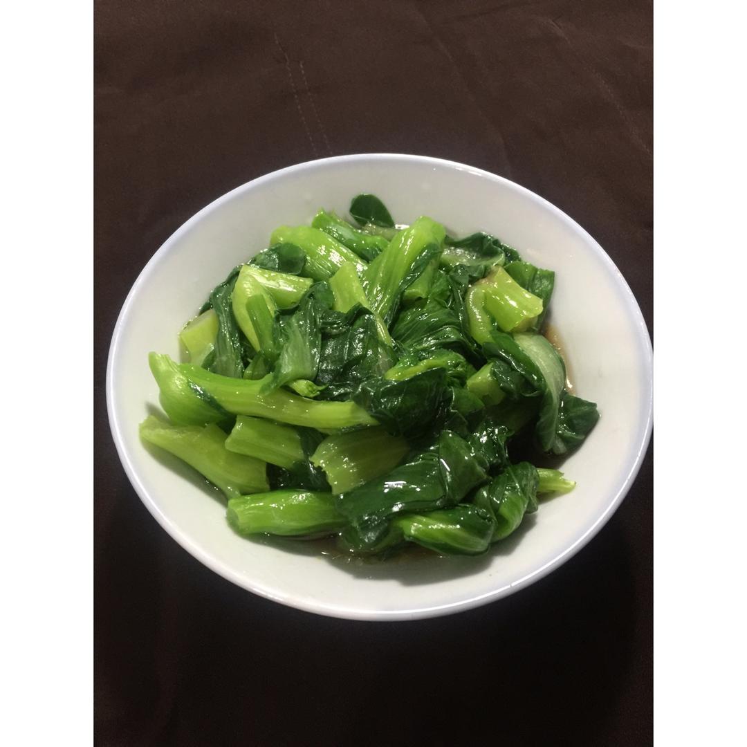 猴子妈妈是大魔王做的烫青菜